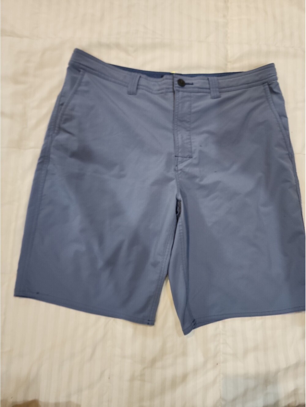 G George Chino Short Blue Men’s Size 36 Vietnam RN#52469 69% Nylon 27% Polyest